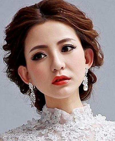 韩式无刘海中分刘海怎么弄