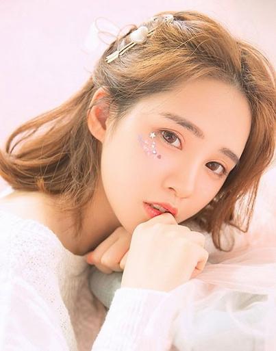 韩式无刘海中分刘海怎么弄