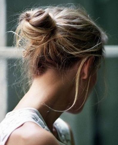 披肩短发怎么扎丸子头