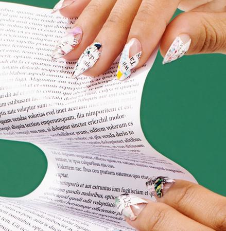 2017新款气质美甲图片