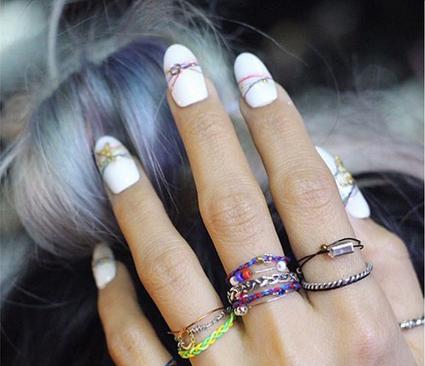 夏季指甲图片欣赏2017